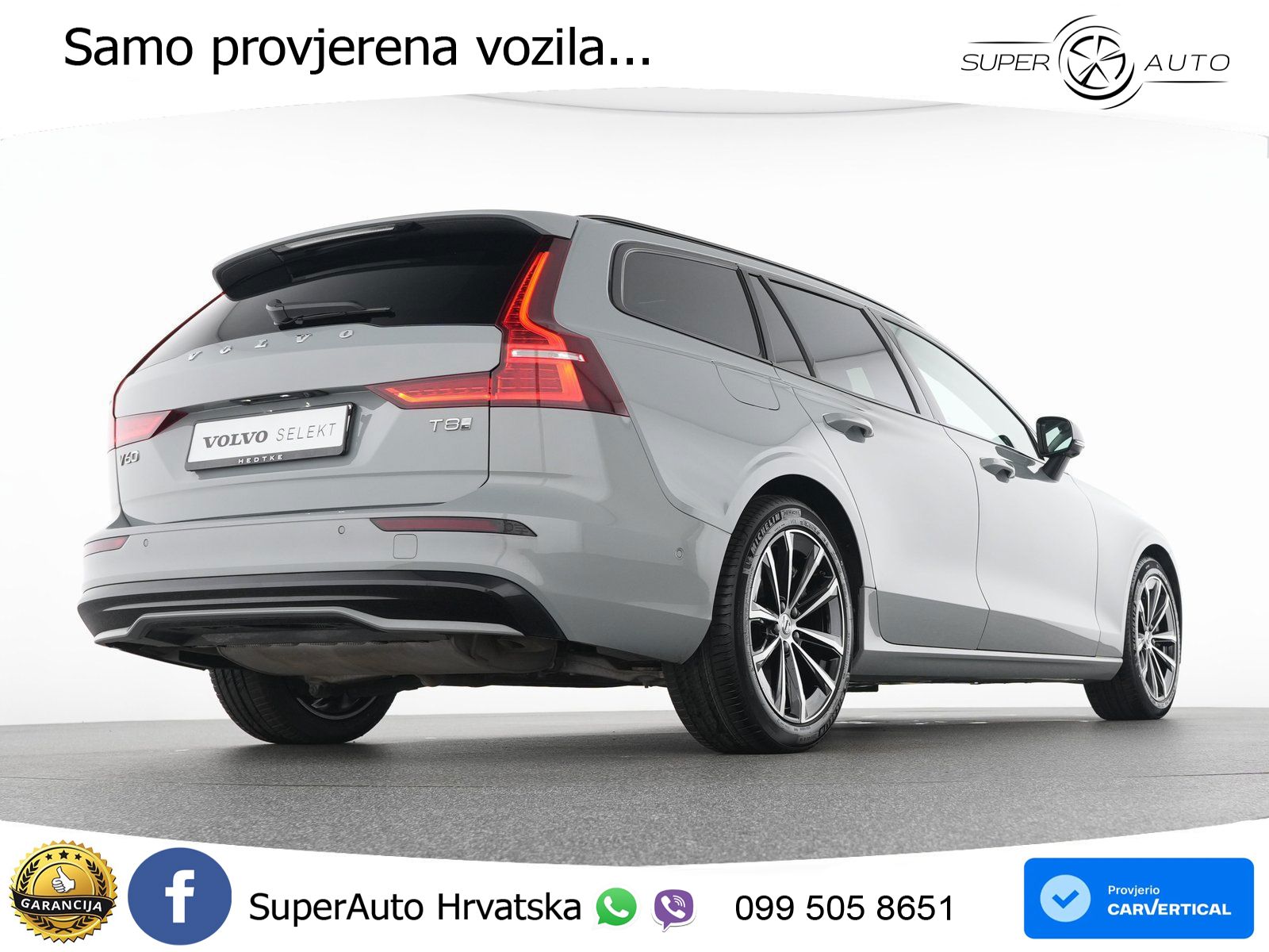 Volvo V60 2.0 T8 AWD Geartronic LED+GR SJED+ACC