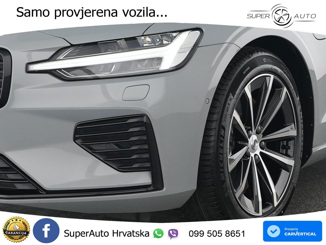 Volvo V60 2.0 T8 AWD Geartronic LED+GR SJED+ACC