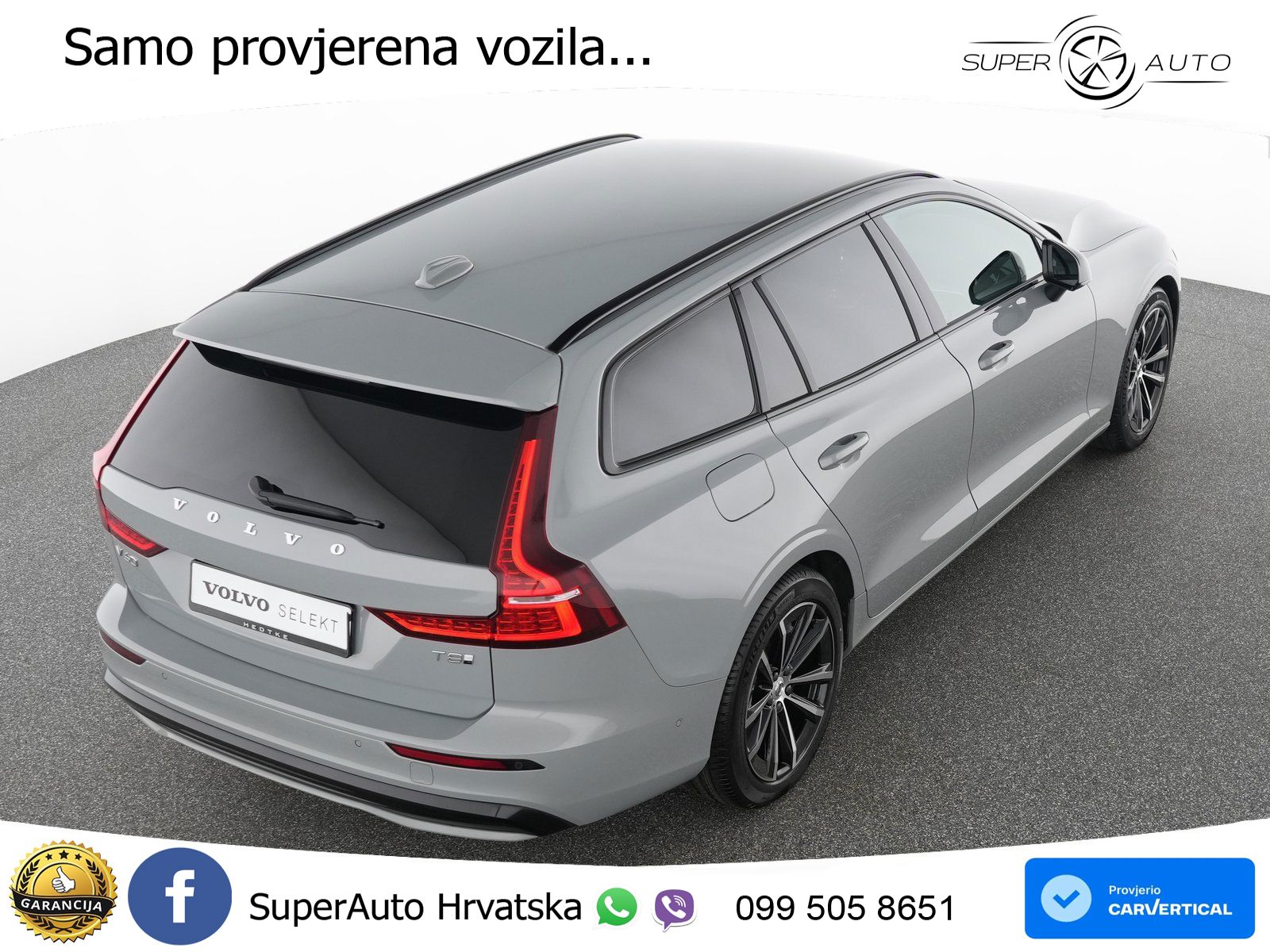 Volvo V60 2.0 T8 AWD Geartronic LED+GR SJED+ACC