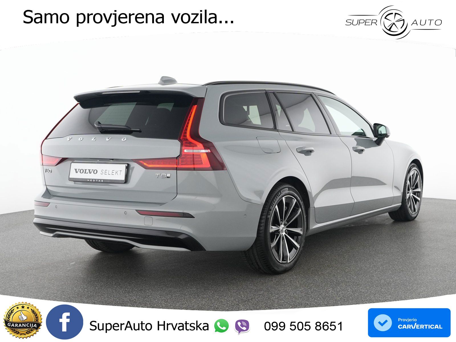 Volvo V60 2.0 T8 AWD Geartronic LED+GR SJED+ACC