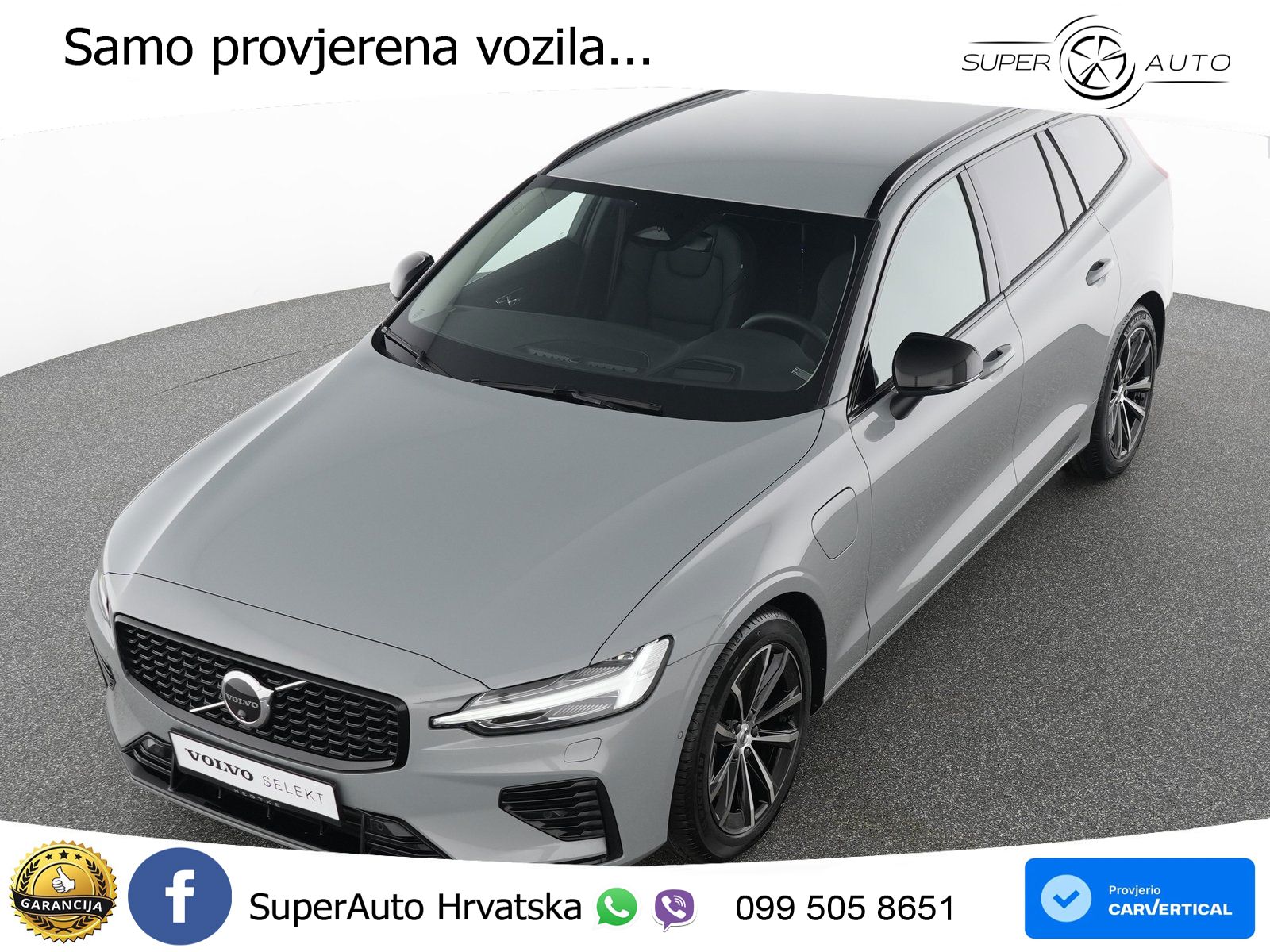 Volvo V60 2.0 T8 AWD Geartronic LED+GR SJED+ACC