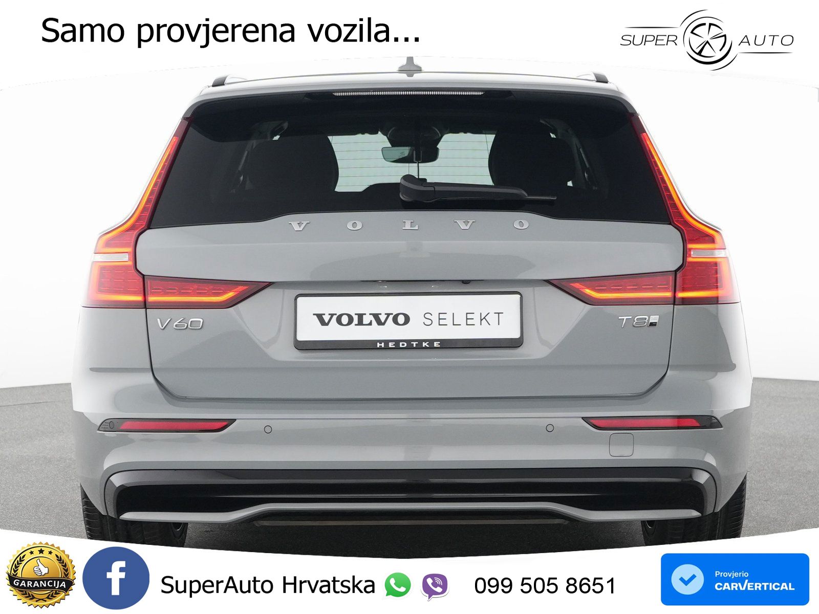 Volvo V60 2.0 T8 AWD Geartronic LED+GR SJED+ACC