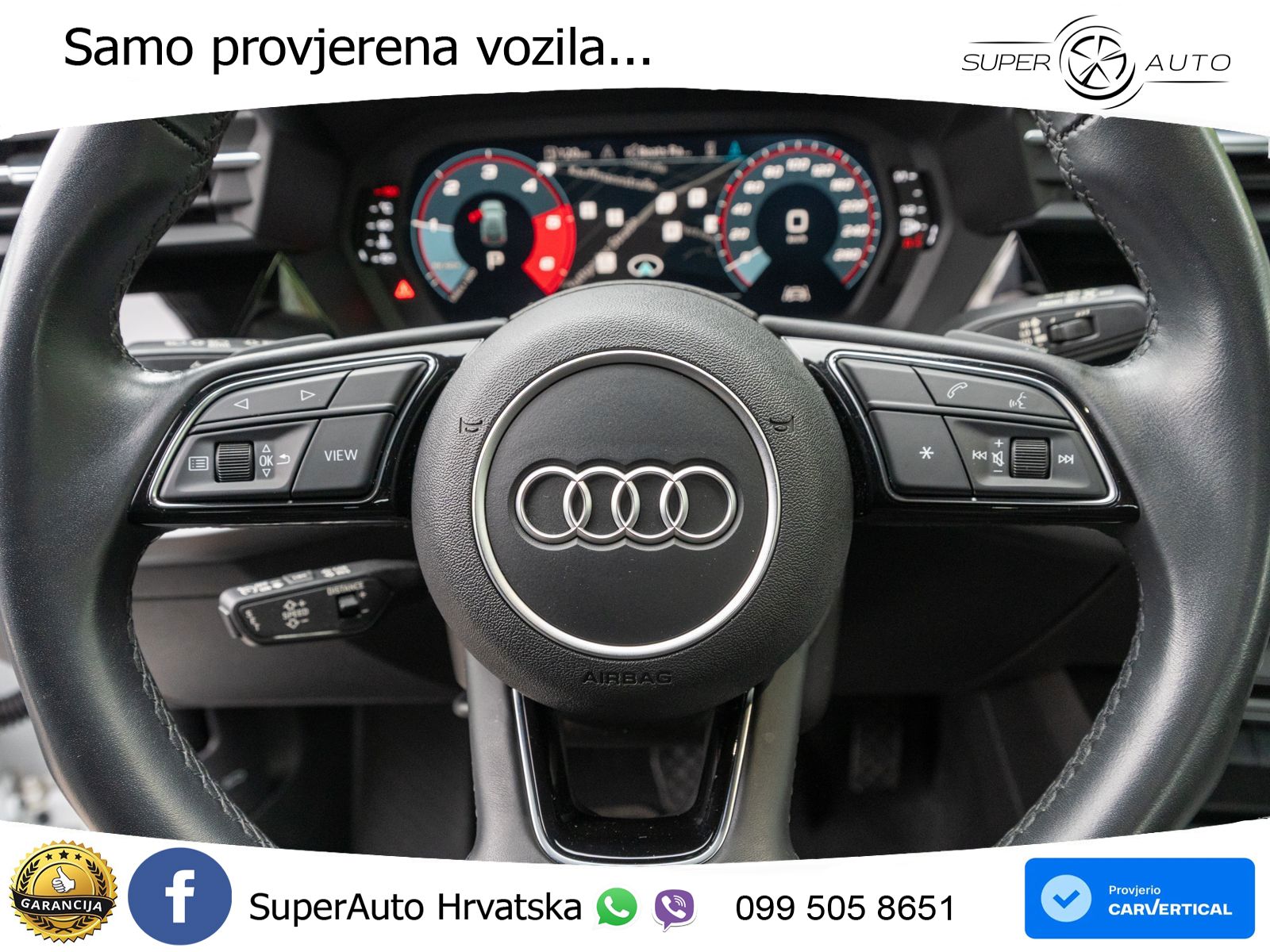 Audi A3 35 TDI (150 KS) S tronic S line