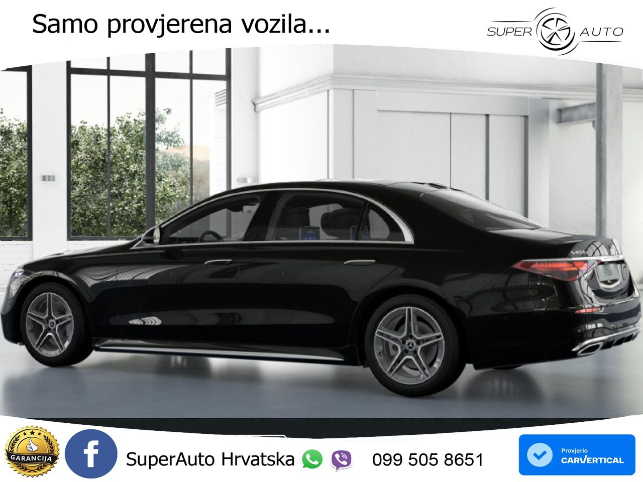 Mercedes S 450d (367 KS) EQ Boost 4MATIC 9G-TRONIC AMG LED+GR SJED+ACC