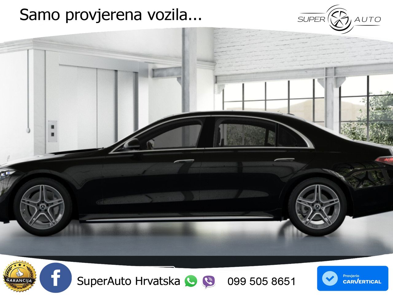 Mercedes S 450d (367 KS) EQ Boost 4MATIC 9G-TRONIC AMG LED+GR SJED+ACC