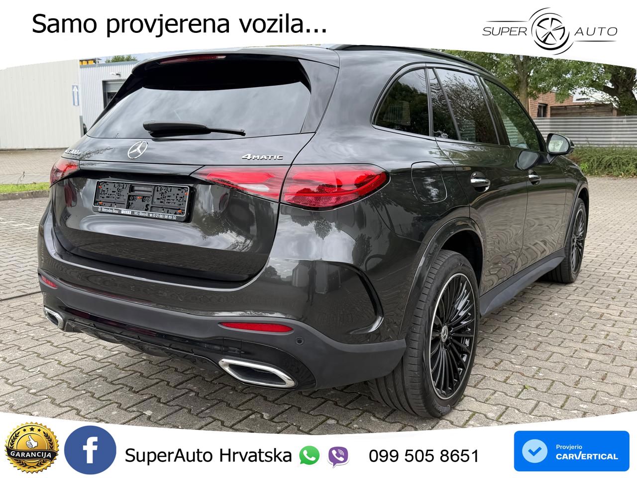 Mercedes GLC 300e (313 KS) 4MATIC 9G-TRONIC AMG ZRAČNI+ACC+GR SJED+360+PANO