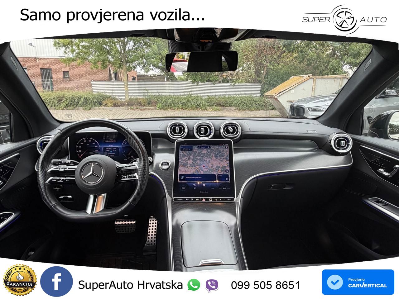 Mercedes GLC 300e (313 KS) 4MATIC 9G-TRONIC AMG ZRAČNI+ACC+GR SJED+360+PANO