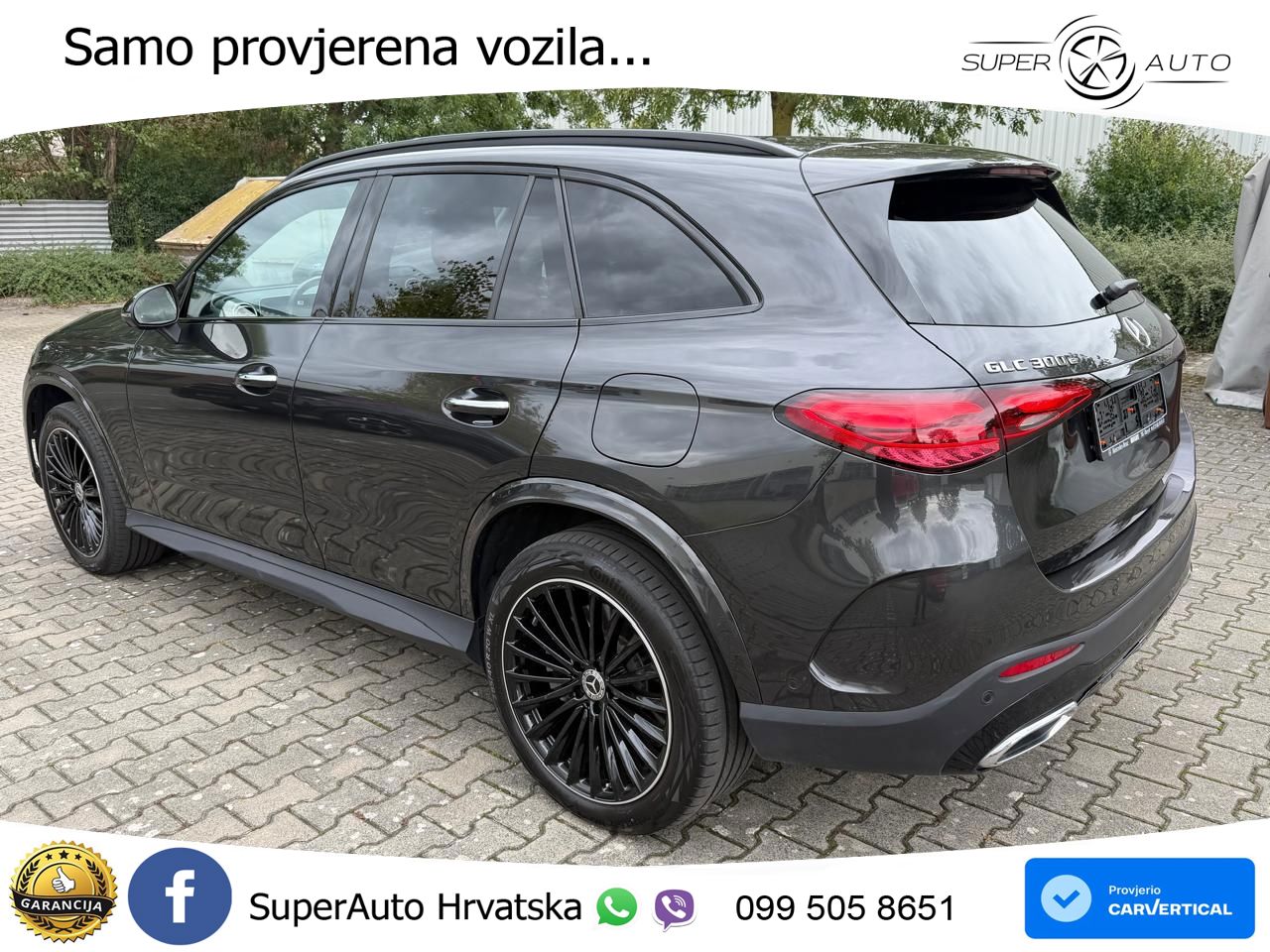 Mercedes GLC 300e (313 KS) 4MATIC 9G-TRONIC AMG ZRAČNI+ACC+GR SJED+360+PANO
