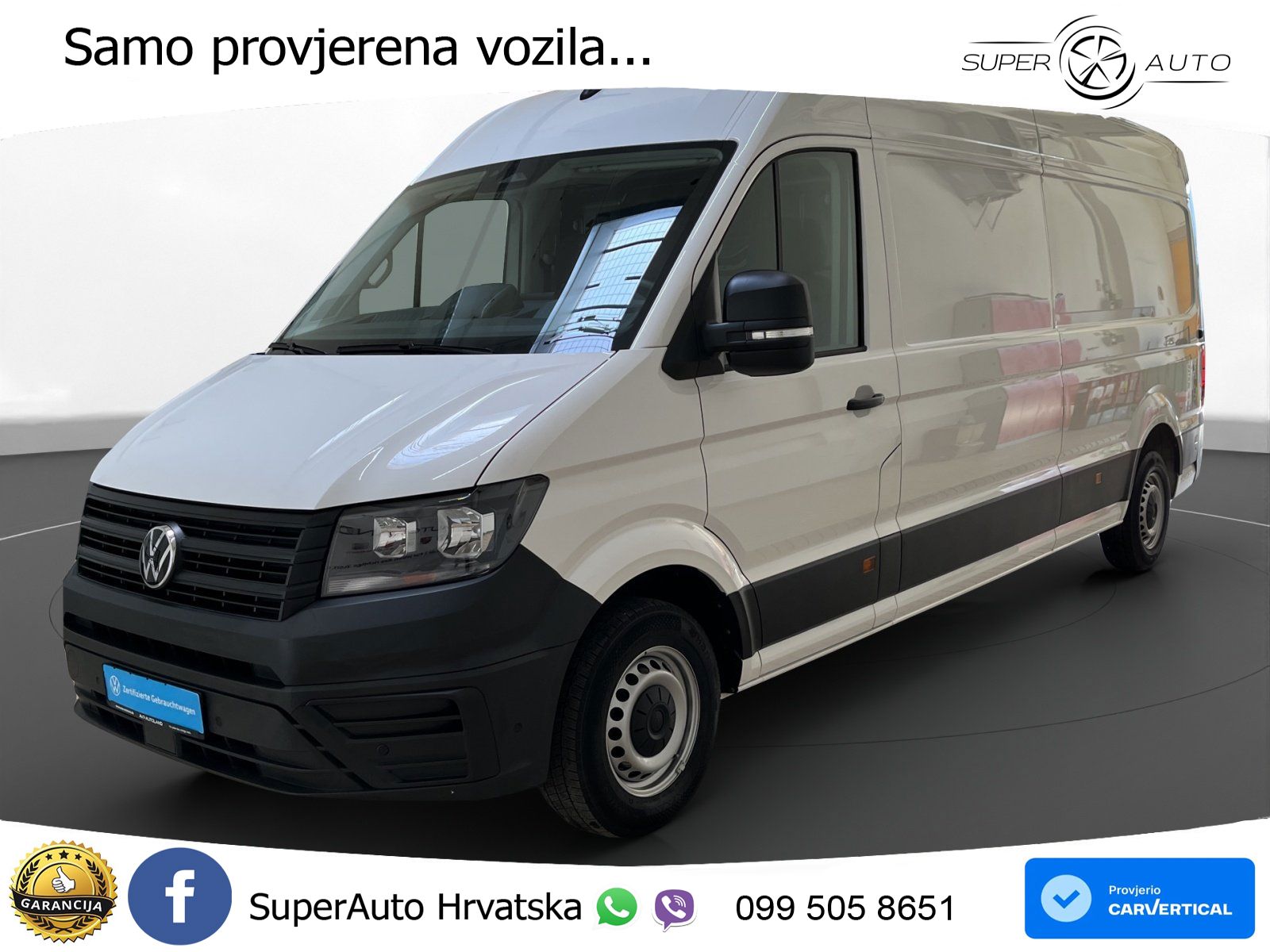 Volkswagen Crafter 35 Kasten lang L4 H3 TDI LR HOCHDACH 177 KS
