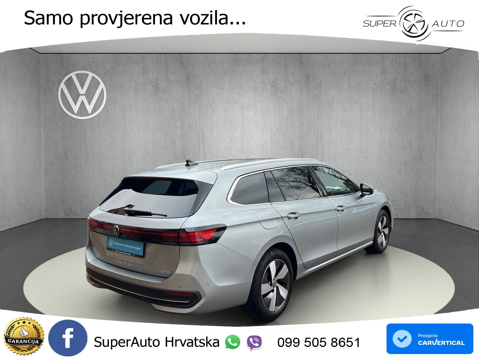 Volkswagen Passat Variant 1.5 eTSI (150 KS) DSG Business LED+GR SJED+ACC