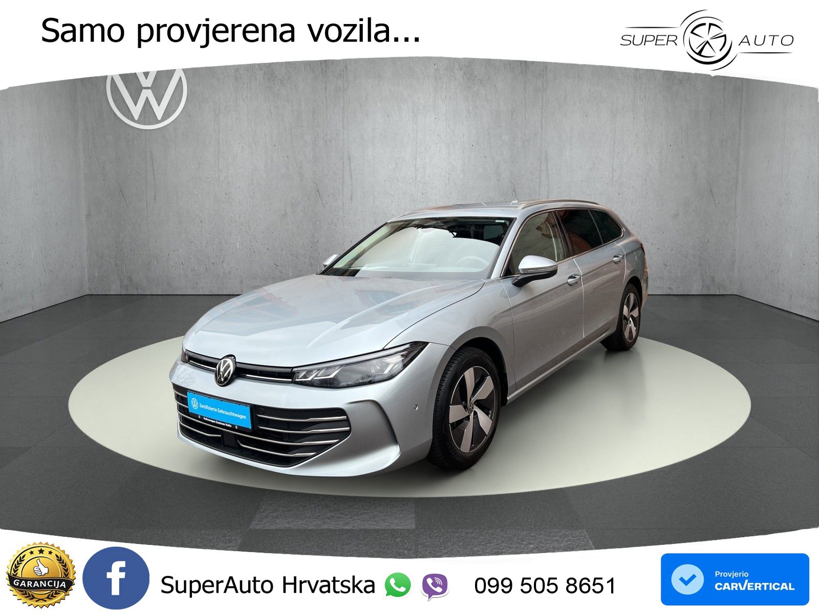 Volkswagen Passat Variant 1.5 eTSI (150 KS) DSG Business LED+GR SJED+ACC