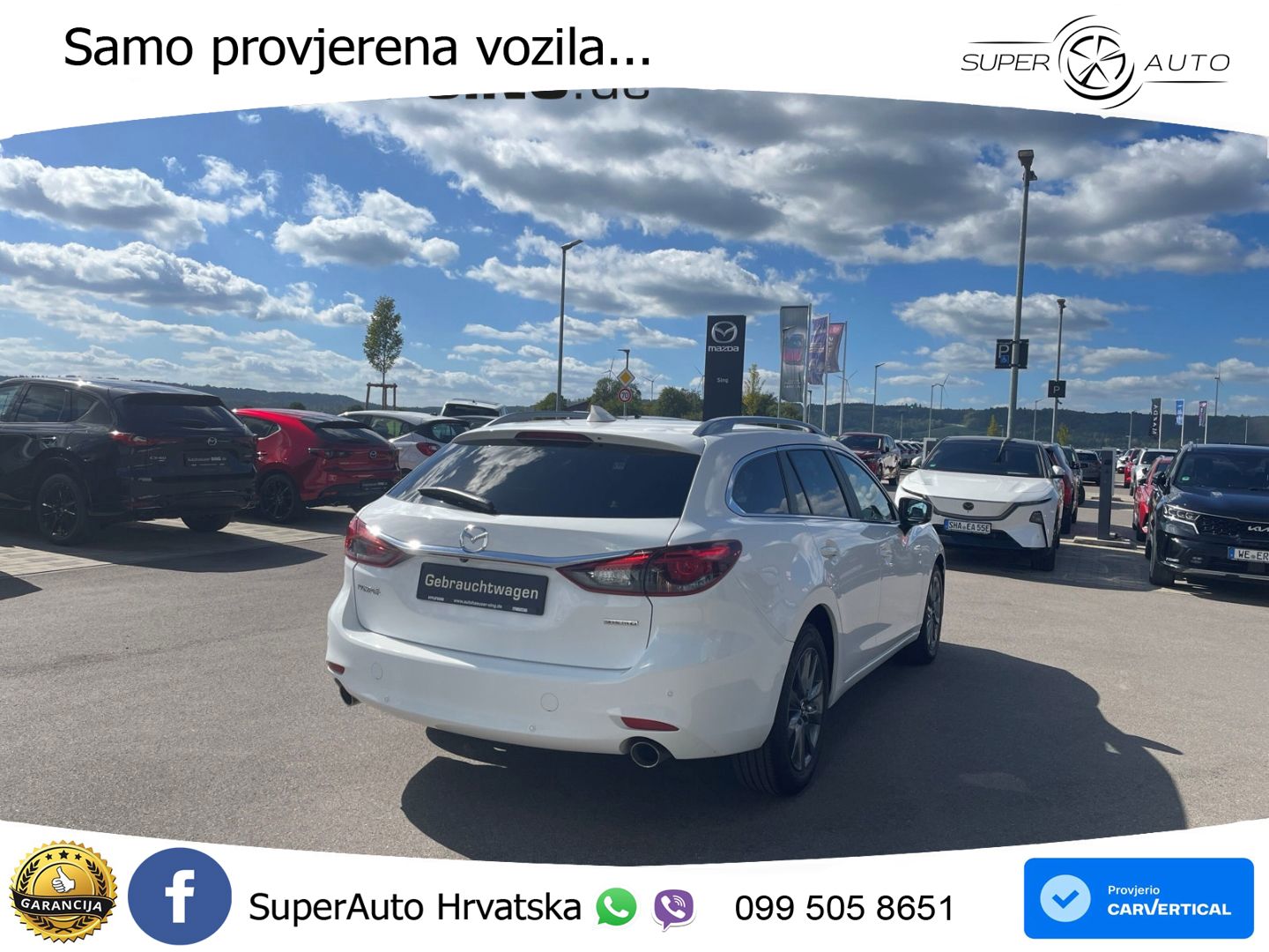Mazda 6 Sport Combi 2.0 SKYACTIV-G (165 KS) LED+GR SJED+ACC