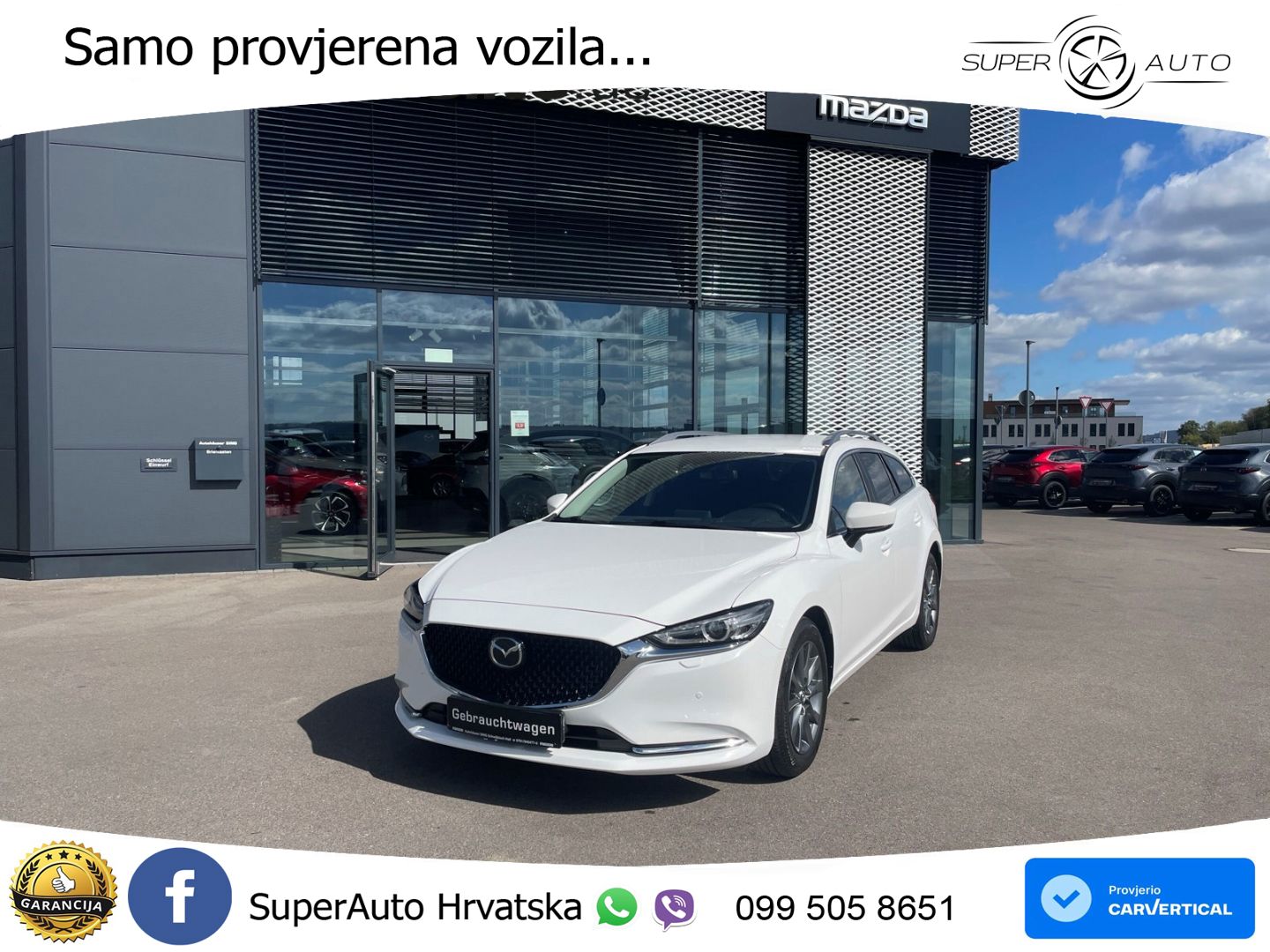 Mazda 6 Sport Combi 2.0 SKYACTIV-G (165 KS) LED+GR SJED+ACC