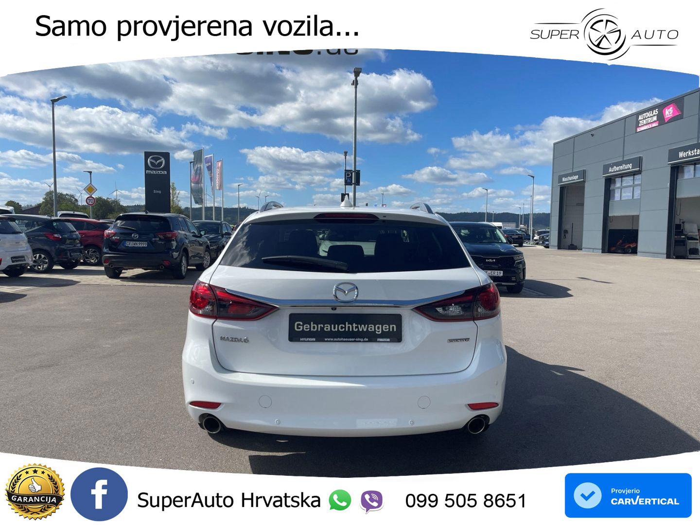 Mazda 6 Sport Combi 2.0 SKYACTIV-G (165 KS) LED+GR SJED+ACC