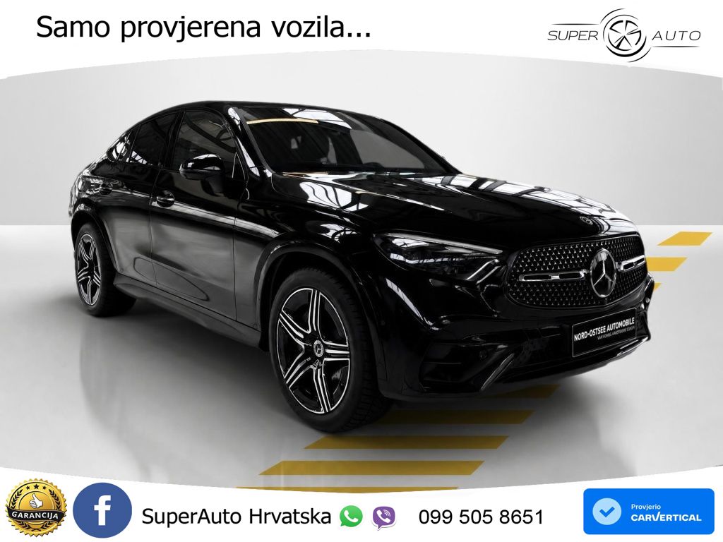 Mercedes GLC Coupe 220d (197 KS) 4MATIC 9G-TRONIC AMG ACC+GR SJED+360+PANO