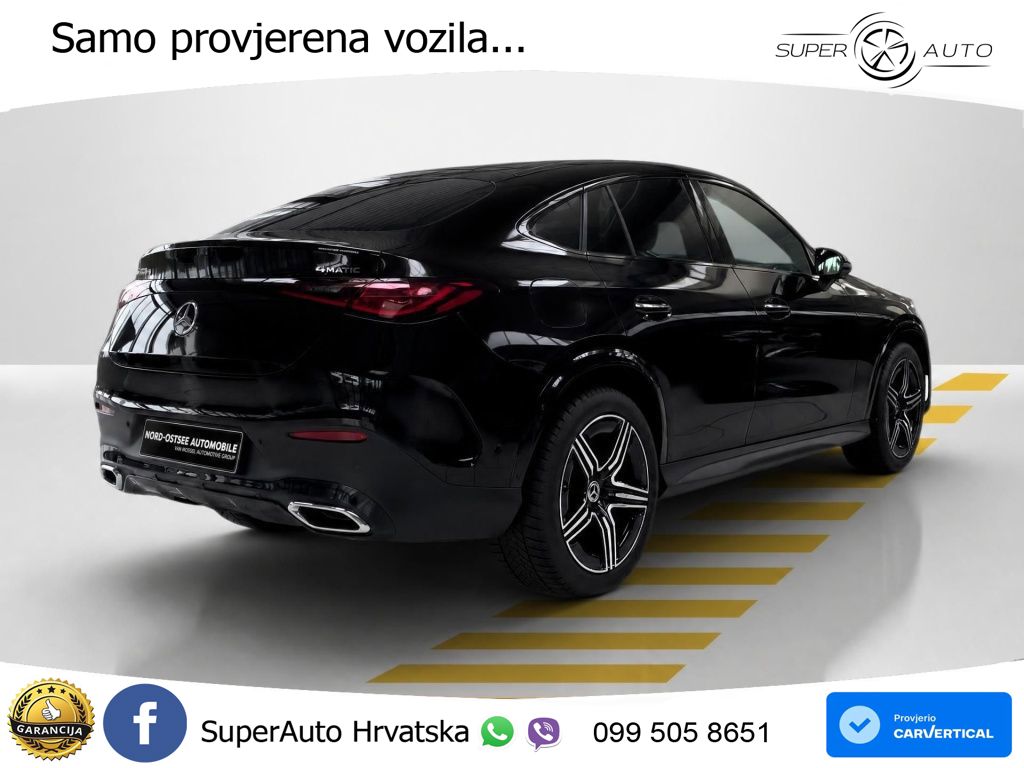 Mercedes GLC Coupe 220d (197 KS) 4MATIC 9G-TRONIC AMG ACC+GR SJED+360+PANO