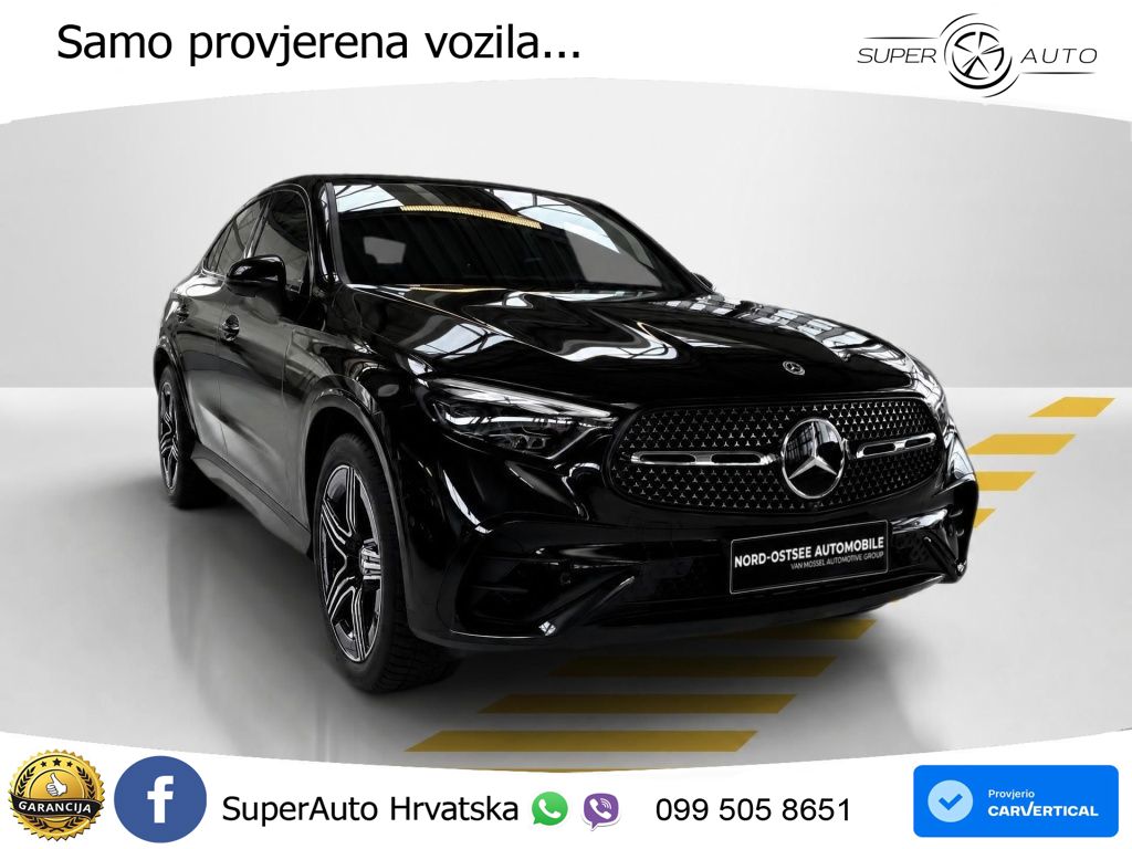 Mercedes GLC Coupe 220d (197 KS) 4MATIC 9G-TRONIC AMG ACC+GR SJED+360+PANO