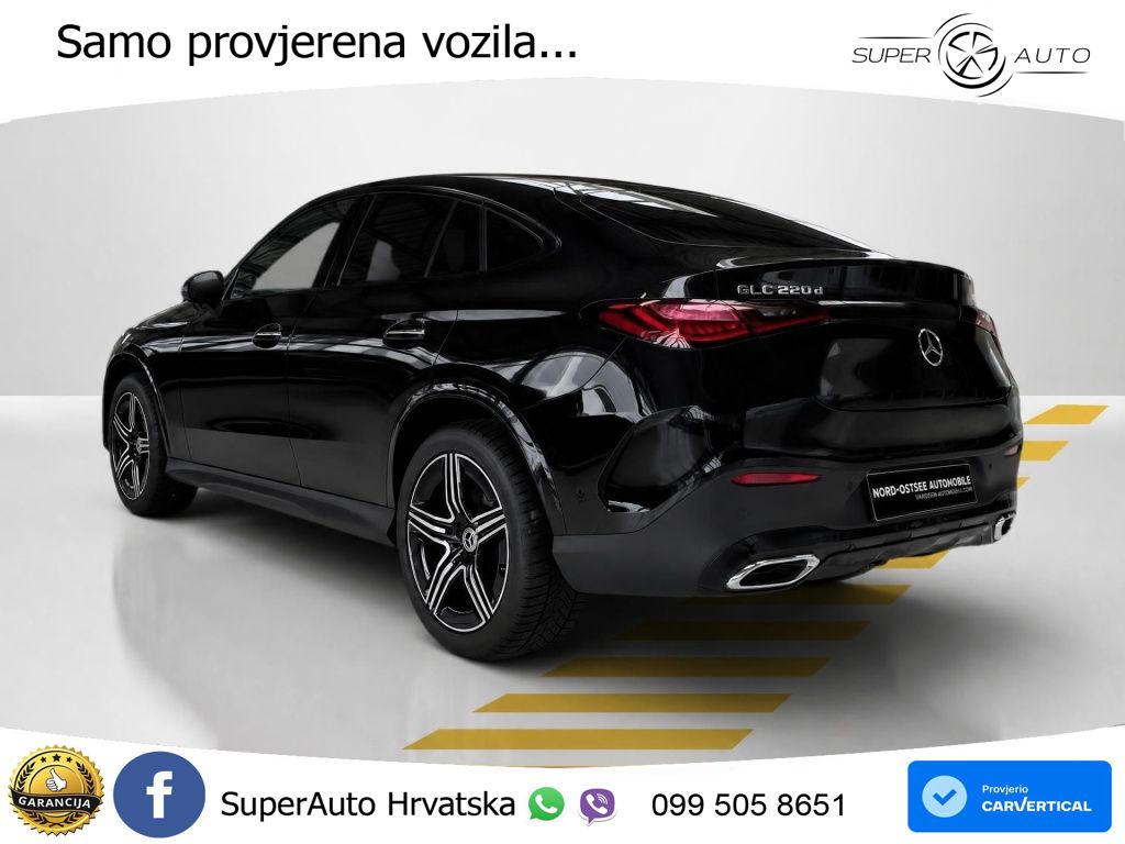Mercedes GLC Coupe 220d (197 KS) 4MATIC 9G-TRONIC AMG ACC+GR SJED+360+PANO