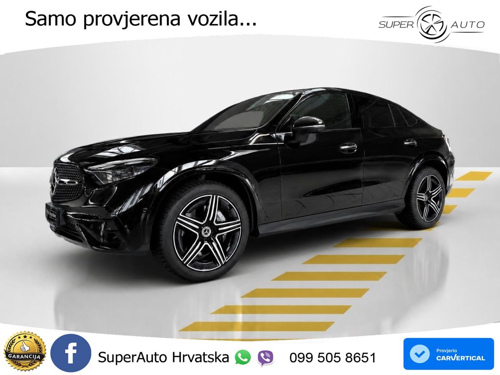 Mercedes GLC Coupe 220d (197 KS) 4MATIC 9G-TRONIC AMG ACC+GR SJED+360+PANO