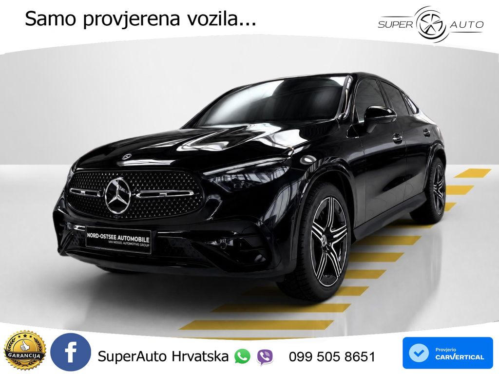 Mercedes GLC Coupe 220d (197 KS) 4MATIC 9G-TRONIC AMG ACC+GR SJED+360+PANO