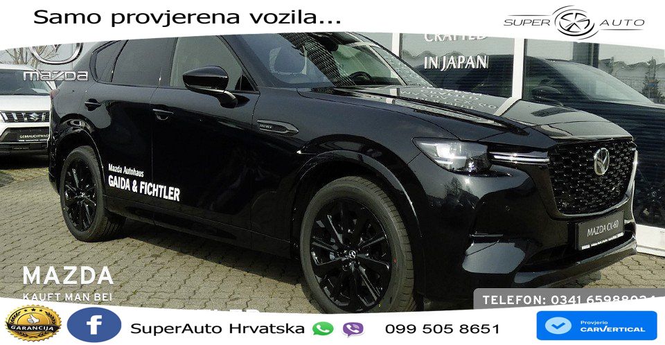 Mazda CX-60 3.3 e-Skyactiv D (254 KS) AWD Automatic MATRIX+GR SJED+KAM