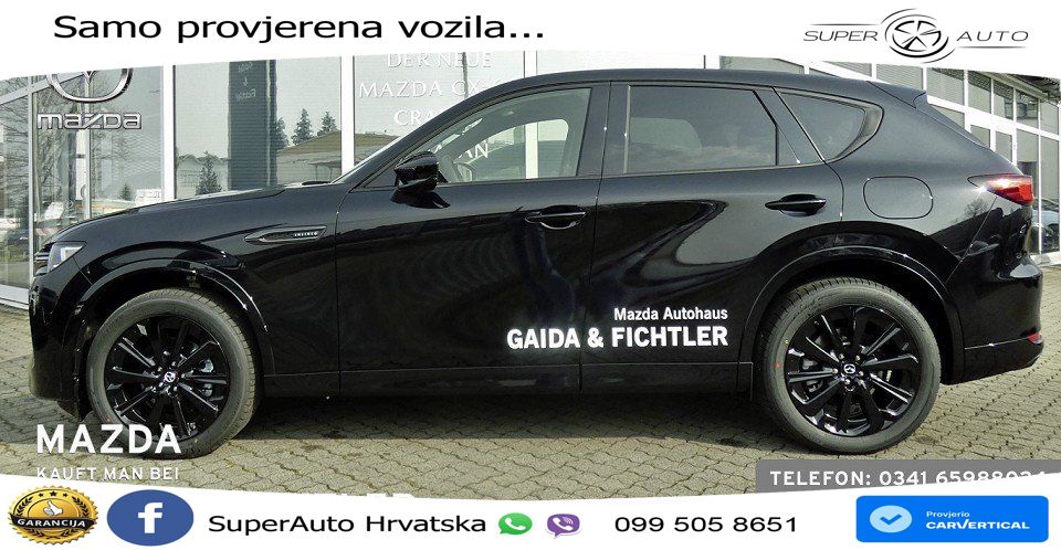 Mazda CX-60 3.3 e-Skyactiv D (254 KS) AWD Automatic MATRIX+GR SJED+KAM