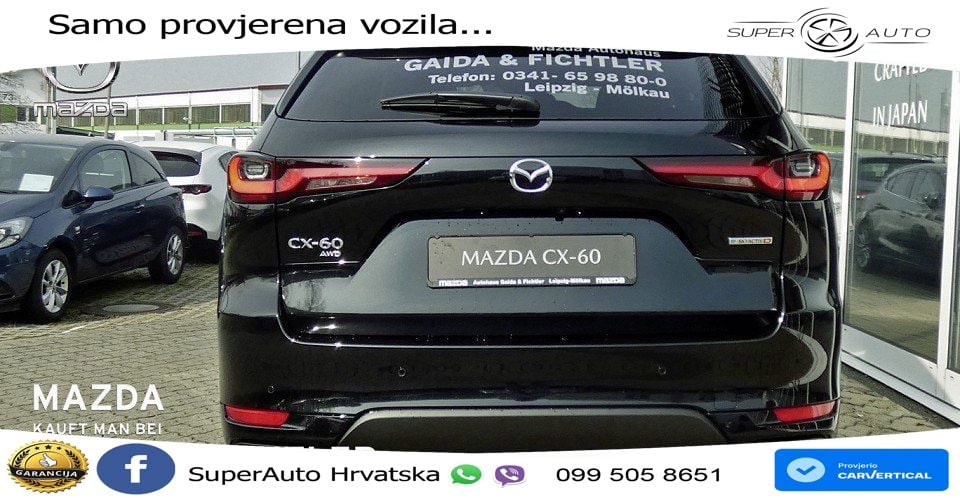 Mazda CX-60 3.3 e-Skyactiv D (254 KS) AWD Automatic MATRIX+GR SJED+KAM
