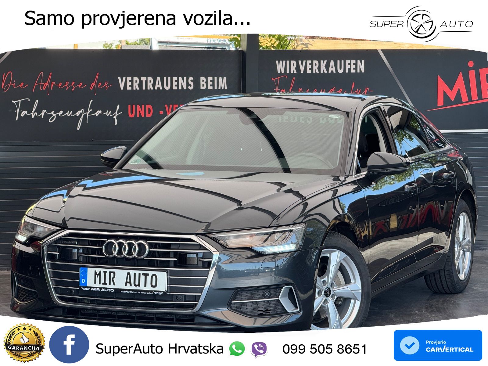Audi A6 40 TDI (204 KS) quattro ultra S tronic LED+GR SJED+ACC