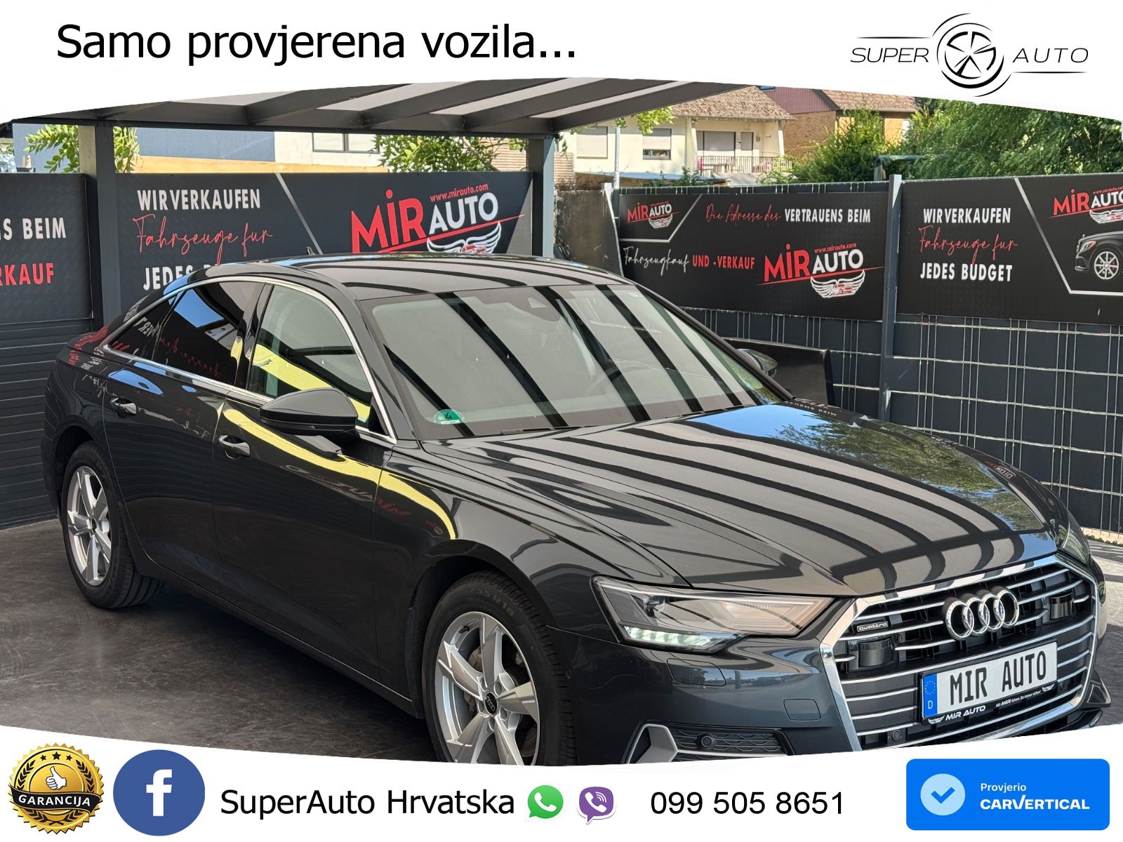 Audi A6 40 TDI (204 KS) quattro ultra S tronic LED+GR SJED+ACC