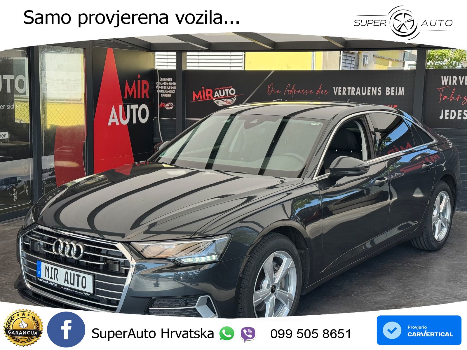 Audi A6 40 TDI (204 KS) quattro ultra S tronic LED+GR SJED+ACC