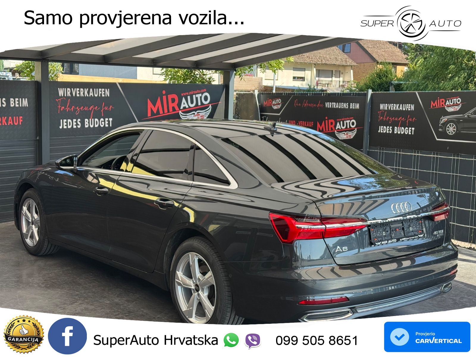 Audi A6 40 TDI (204 KS) quattro ultra S tronic LED+GR SJED+ACC