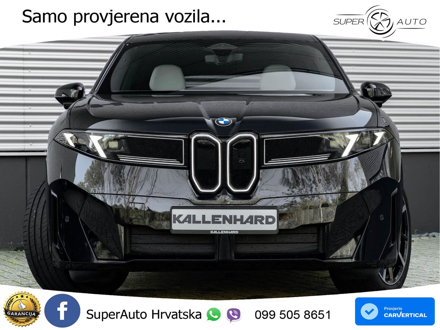 BMW iX3 50 108.7 kWh (469 KS) xDrive M Sport LED+GR SJED+ACC