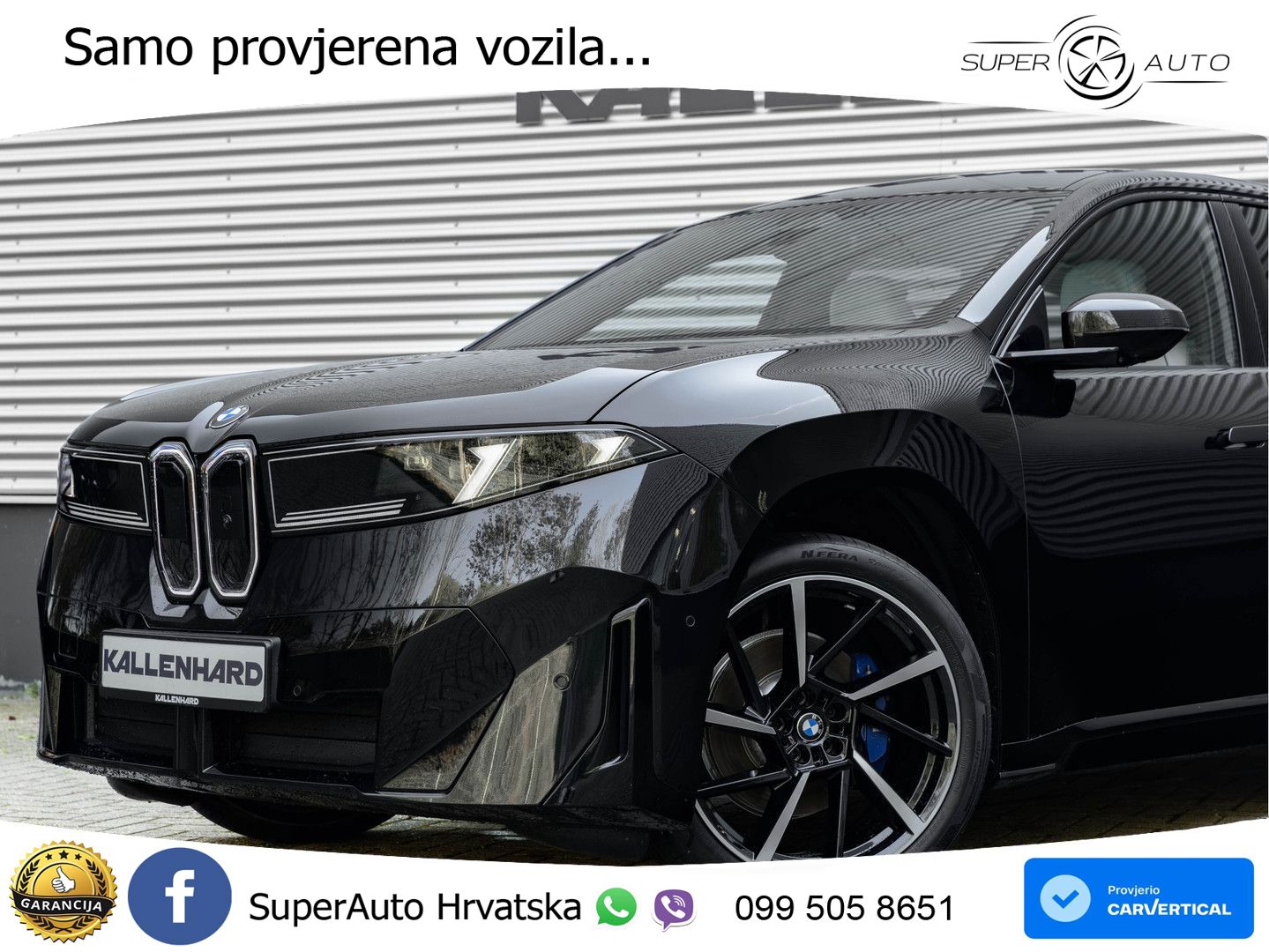 BMW iX3 50 108.7 kWh (469 KS) xDrive M Sport LED+GR SJED+ACC