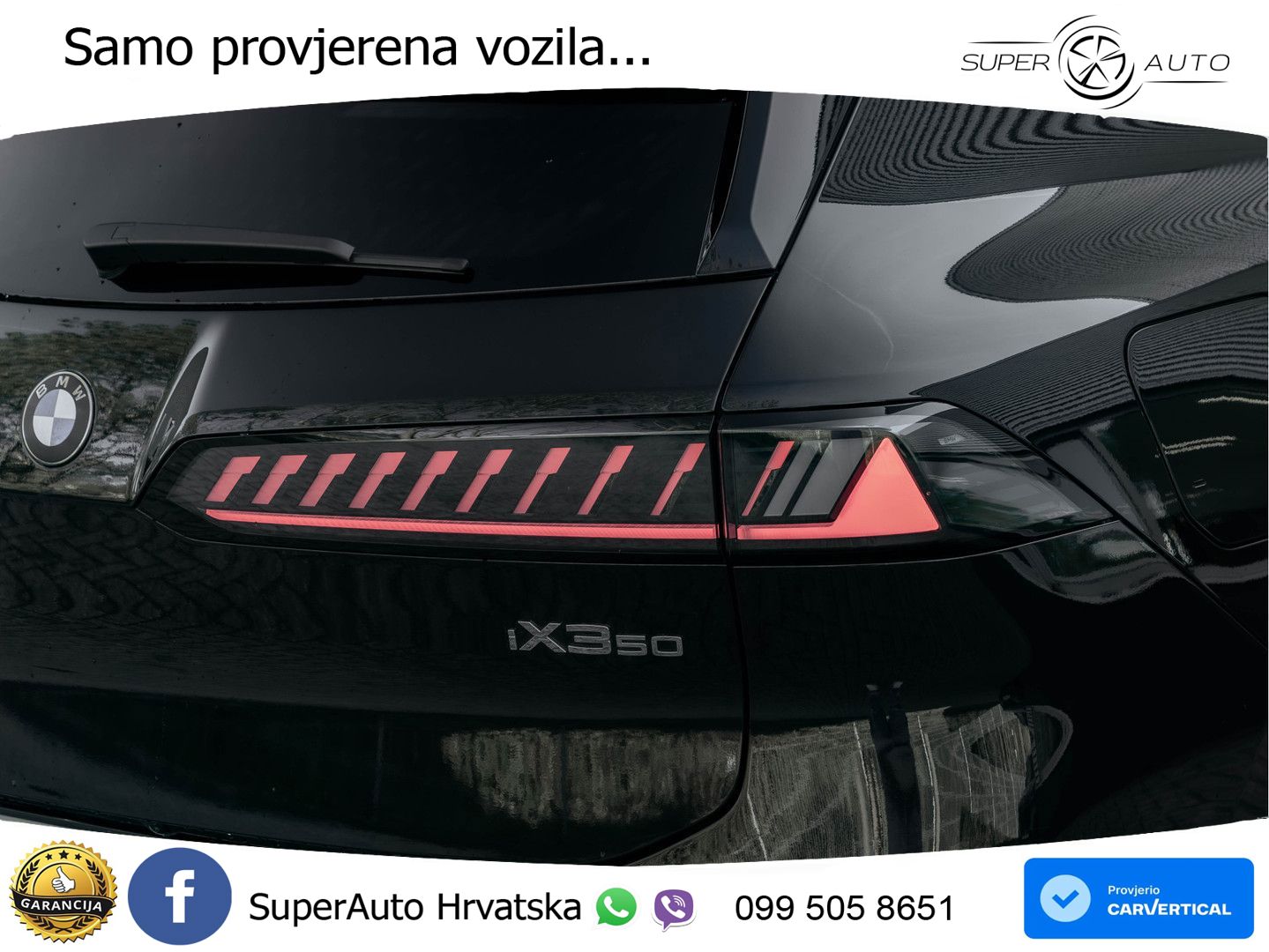 BMW iX3 50 108.7 kWh (469 KS) xDrive M Sport LED+GR SJED+ACC