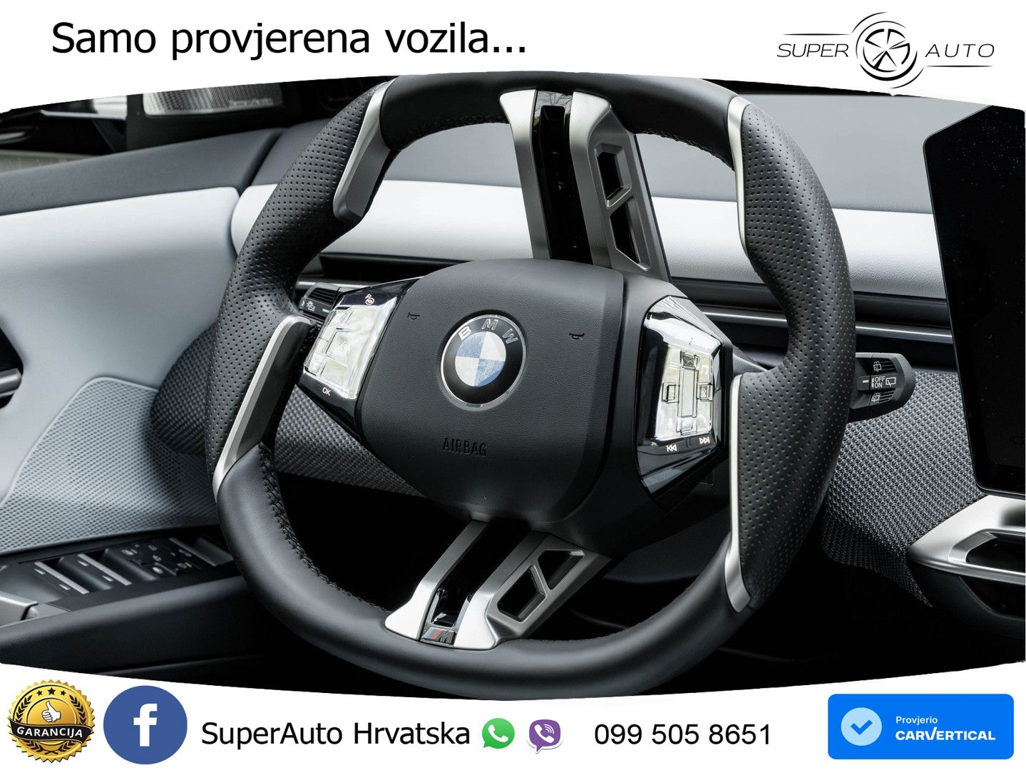 BMW iX3 50 108.7 kWh (469 KS) xDrive M Sport LED+GR SJED+ACC