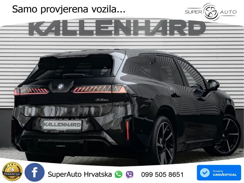 BMW iX3 50 108.7 kWh (469 KS) xDrive M Sport LED+GR SJED+ACC