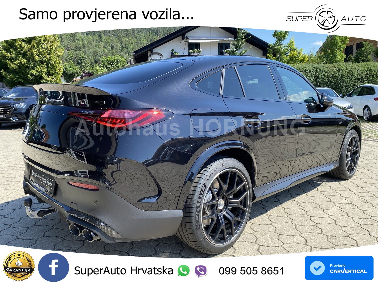 Mercedes GLC Coupe AMG 53 (449 KS) 4MATIC+ AMG SPEEDSHIFT TCT 9G ACC+HEAD+GR SJED+360+PANO