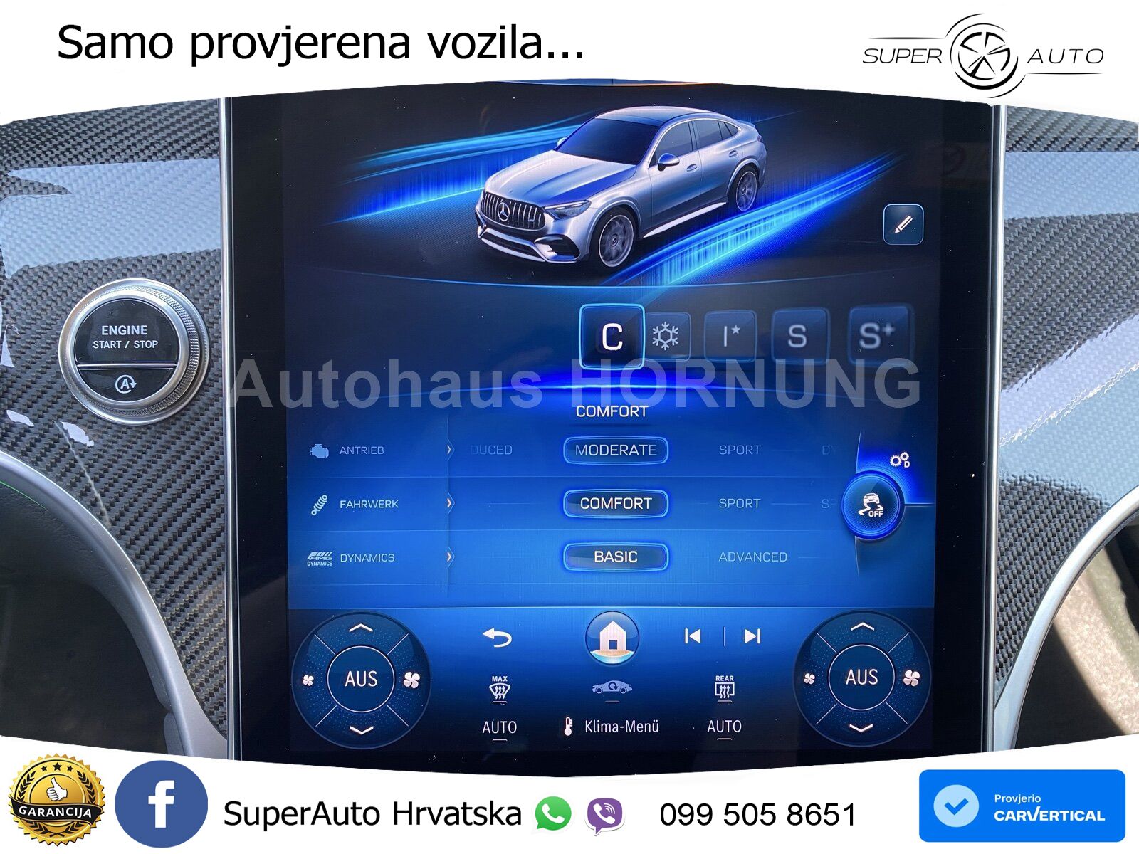 Mercedes GLC Coupe AMG 53 (449 KS) 4MATIC+ AMG SPEEDSHIFT TCT 9G ACC+HEAD+GR SJED+360+PANO