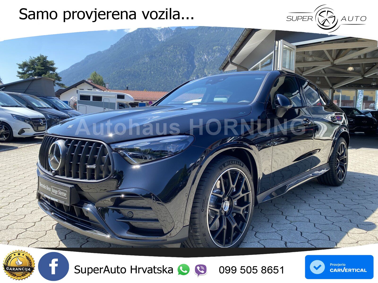 Mercedes GLC Coupe AMG 53 (449 KS) 4MATIC+ AMG SPEEDSHIFT TCT 9G ACC+HEAD+GR SJED+360+PANO