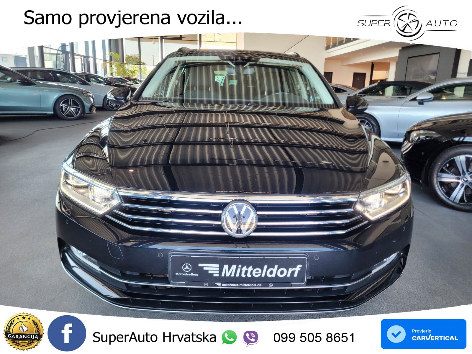 Volkswagen Passat Variant 2.0 TDI (190 KS) DSG LED+GR SJED+ACC