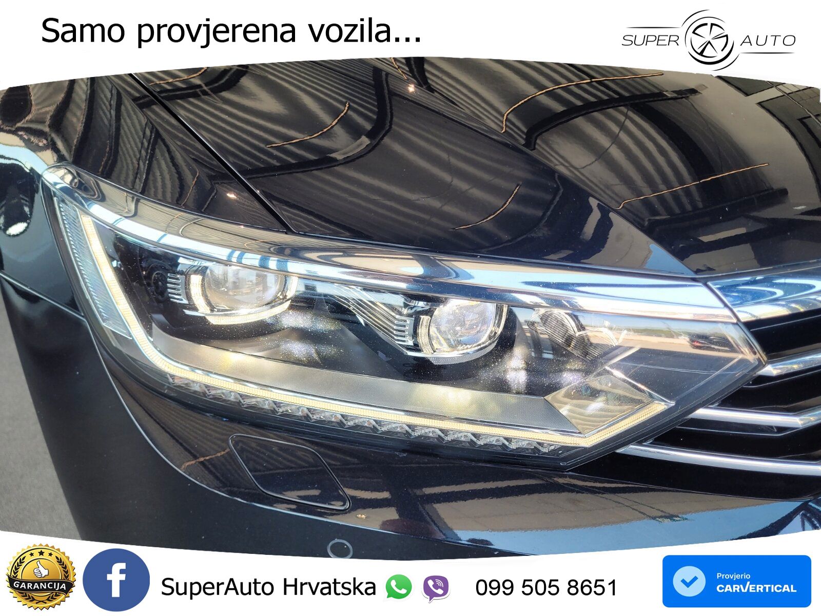Volkswagen Passat Variant 2.0 TDI (190 KS) DSG LED+GR SJED+ACC