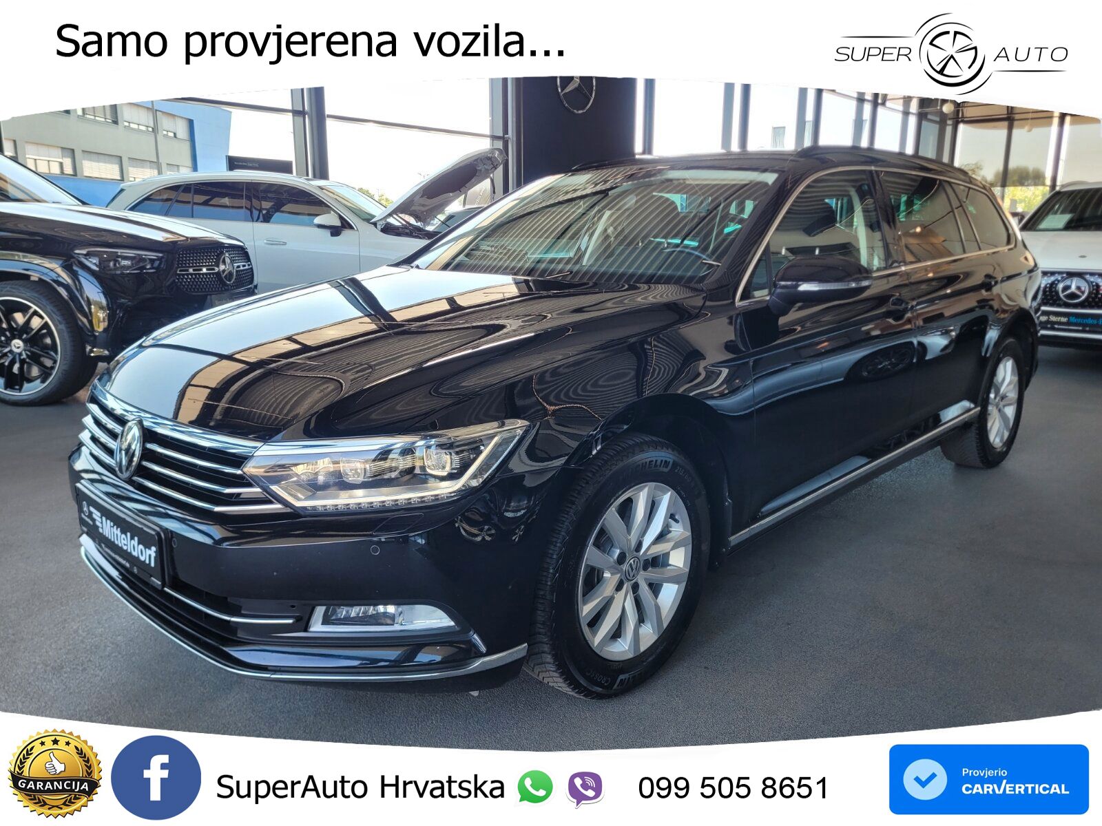 Volkswagen Passat Variant 2.0 TDI (190 KS) DSG LED+GR SJED+ACC