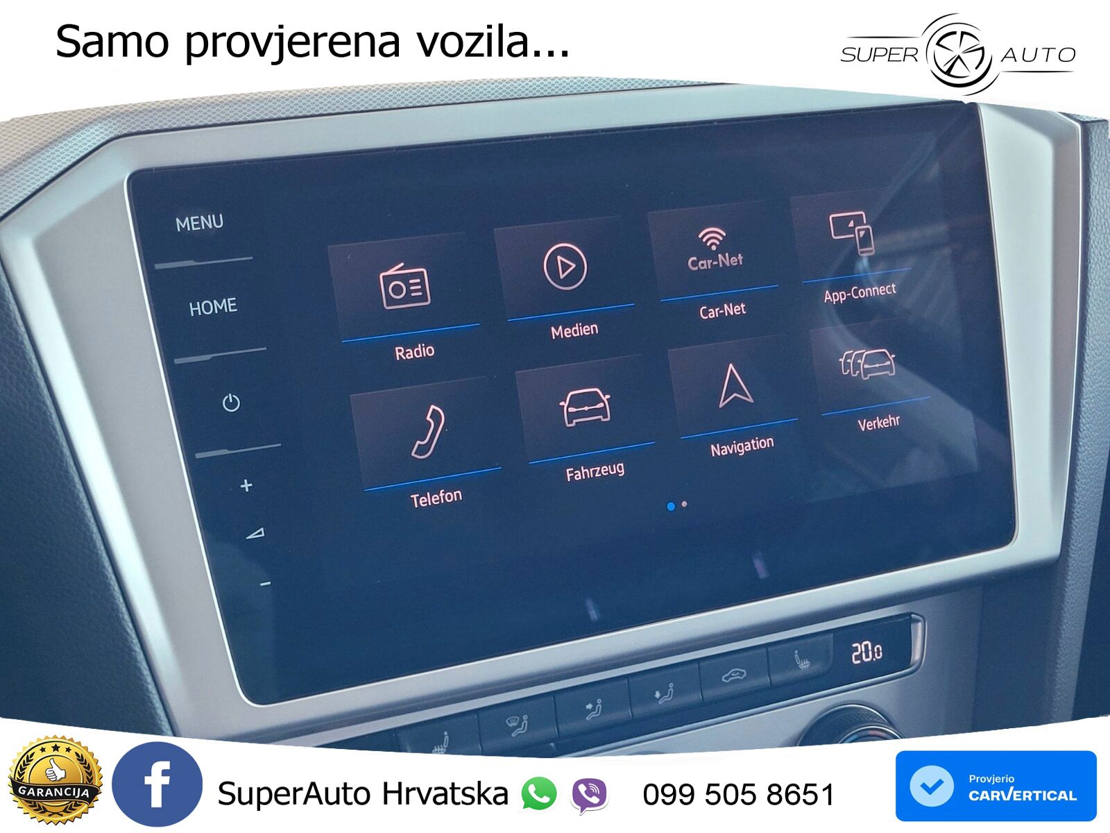 Volkswagen Passat Variant 2.0 TDI (190 KS) DSG LED+GR SJED+ACC
