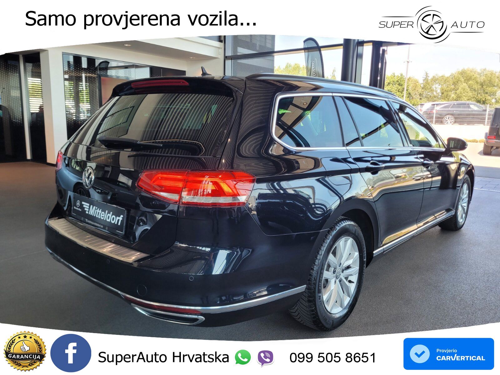 Volkswagen Passat Variant 2.0 TDI (190 KS) DSG LED+GR SJED+ACC