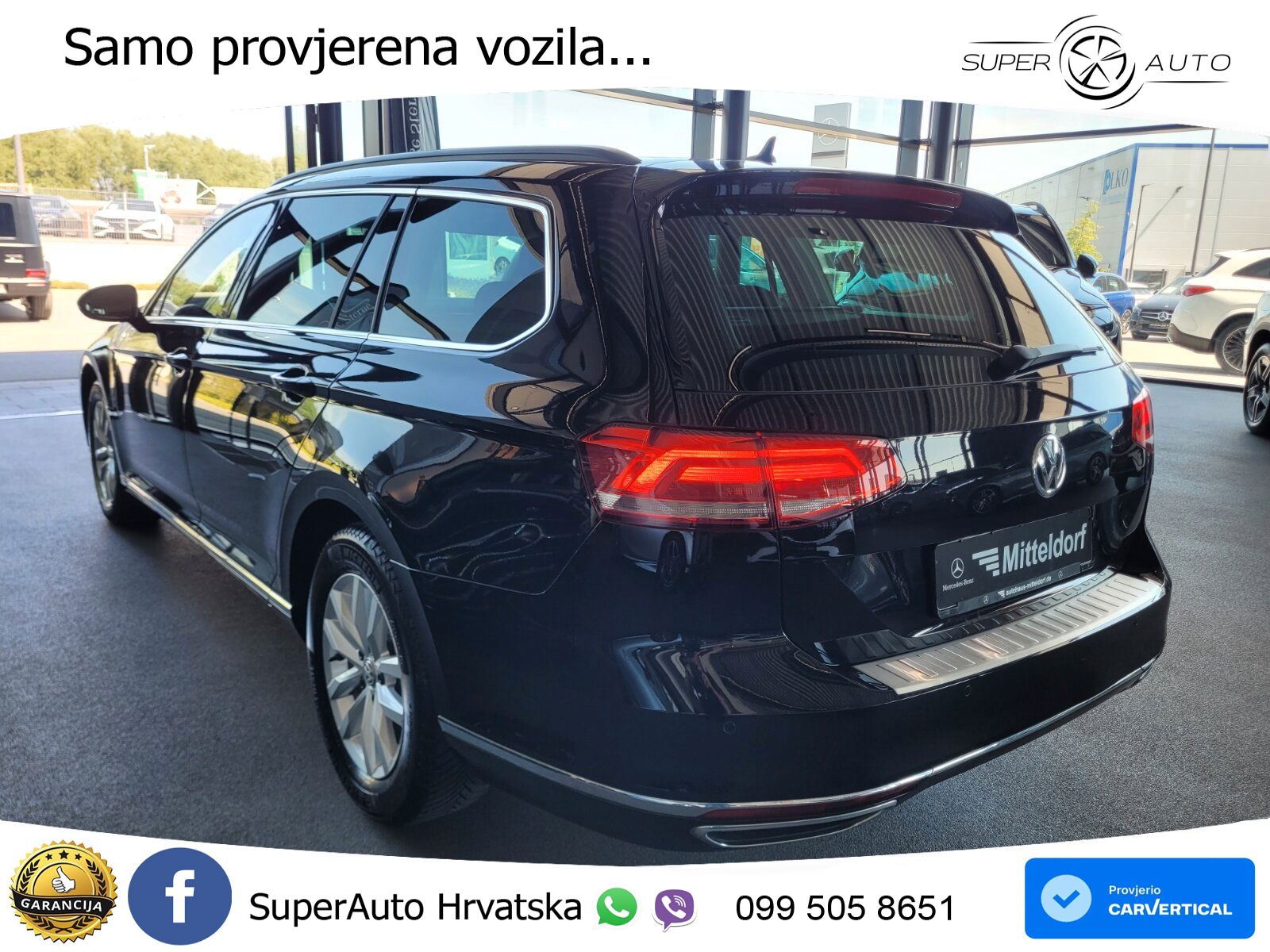 Volkswagen Passat Variant 2.0 TDI (190 KS) DSG LED+GR SJED+ACC