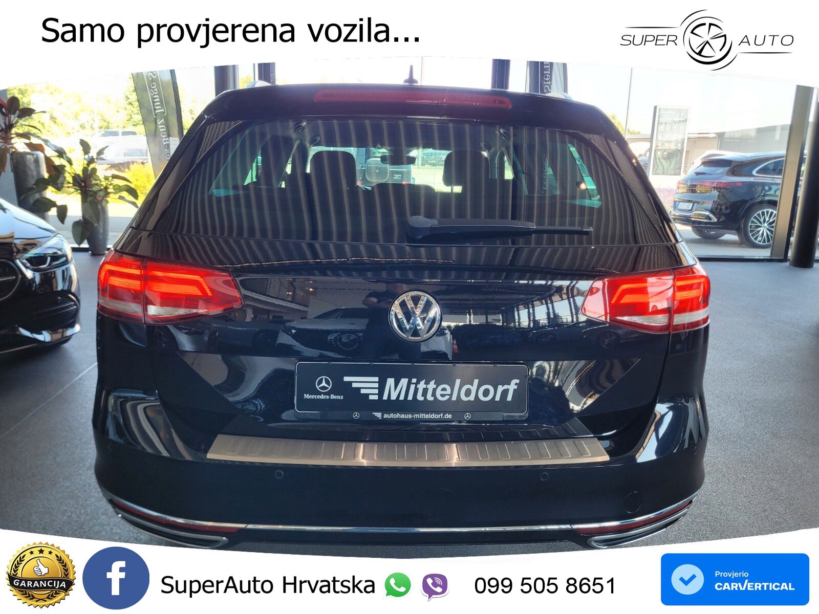 Volkswagen Passat Variant 2.0 TDI (190 KS) DSG LED+GR SJED+ACC