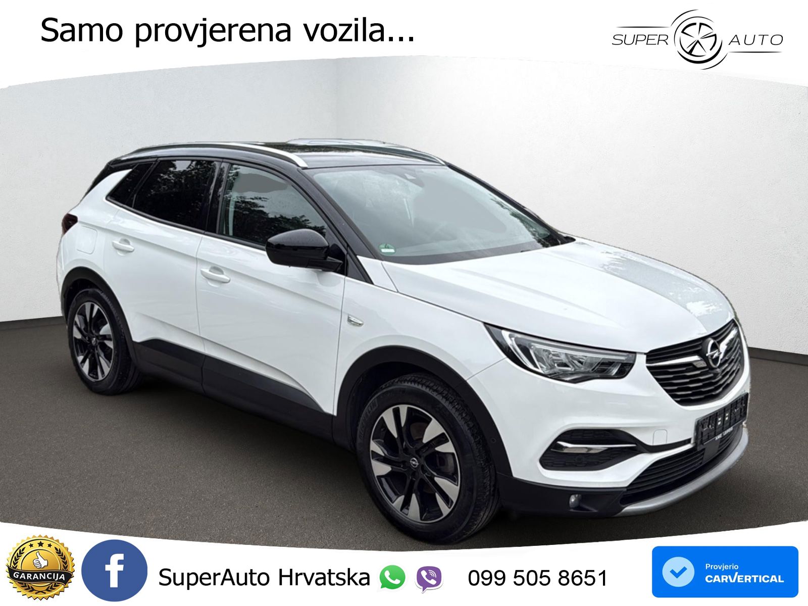 Opel Grandland X 1.2 Turbo (130 KS) LED+GR SJED+ACC