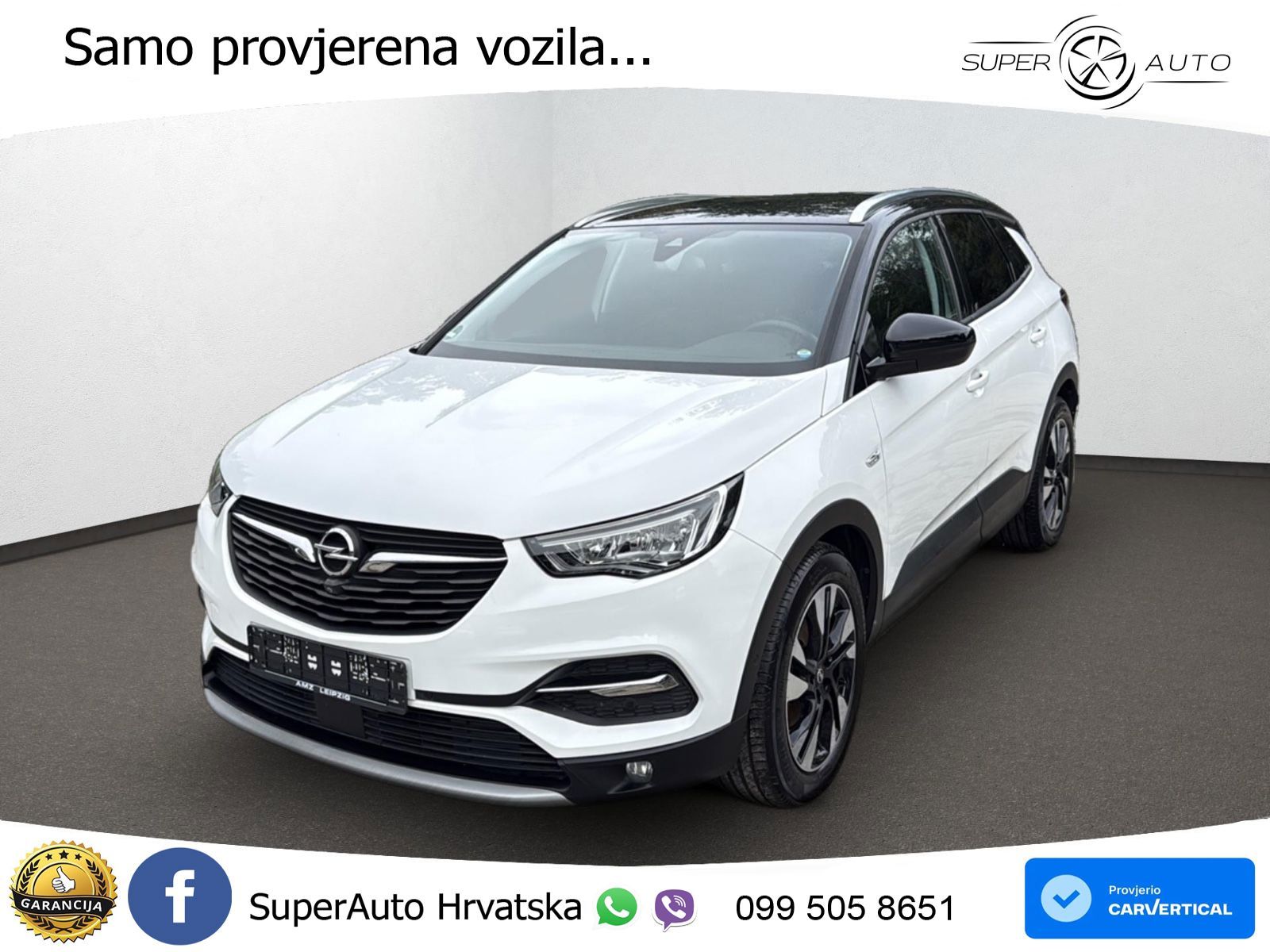 Opel Grandland X 1.2 Turbo (130 KS) LED+GR SJED+ACC