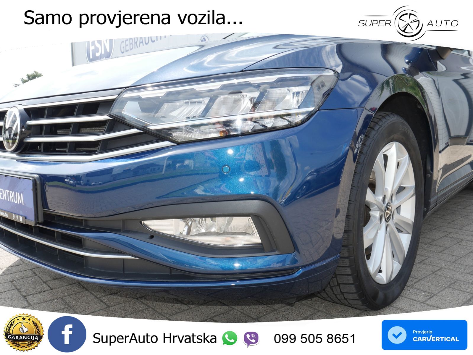 Volkswagen Passat Variant 1.5 TSI (150 KS) ACT Business LED+GR SJED+ACC