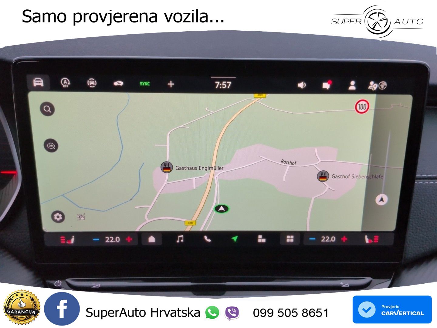 Škoda Octavia Combi 1.5 TSI (150 KS) DSG SportLine MATRIX+GR SJED+KAM